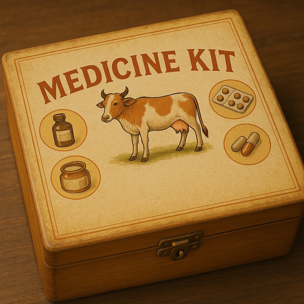 Cow Hospital Medicine Kit